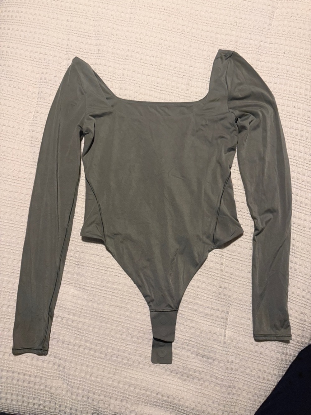 NWT Lululemon Wundermost
Ultra-Soft Nulu Square-Neck Long-Sleeve Bodysuit